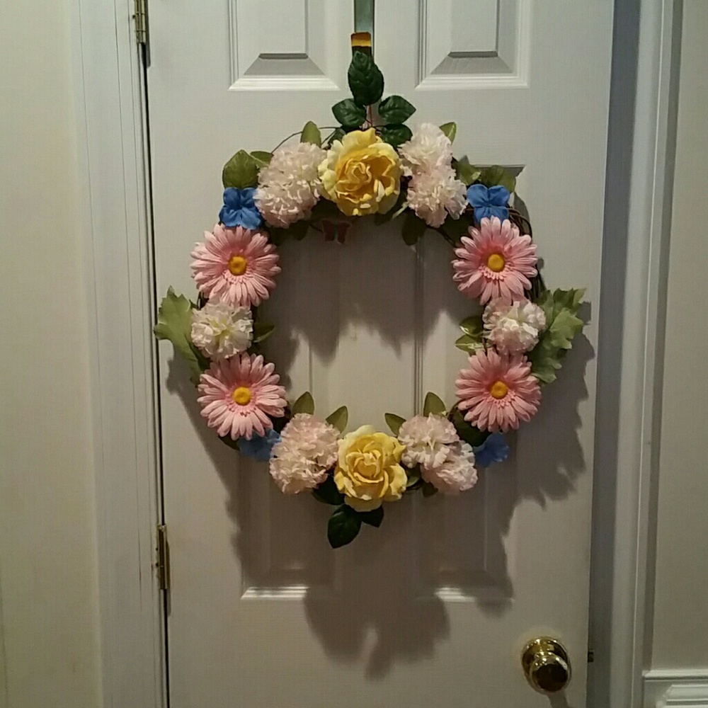 Handmade  spring wreath